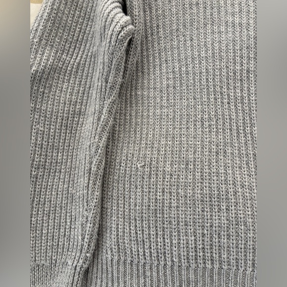 Quince Australian Merino Wool Collared Cable Cardigan - Picture 8 of 8